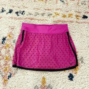 Nike polka dot tennis skirt